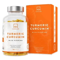 Curcumin + Piperin vegan Kapseln, 180 St^Aavalabs New