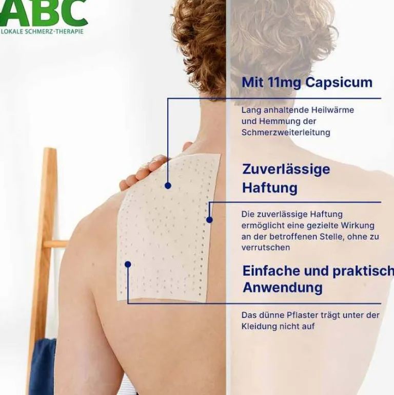 ABC Wärme Pflaster Capsicum, 1 St- Wärmepflaster