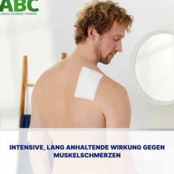 ABC Wärme-Pflaster sensitive-Vlies Hansaplast med, 2 St- Wärmepflaster