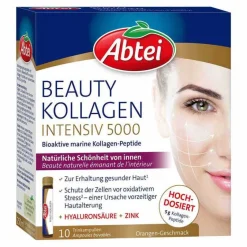 Abtei Beauty Kollagen Intensiv 5000 Trinkampullen, 10X25 ml- Mikronährstoffe|Kollagen