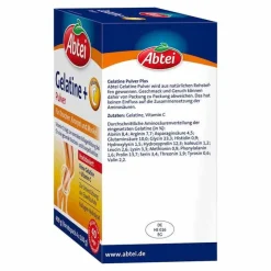 Abtei Gelatine-Gelatine Plus Vitamin C Pulver, 400 g