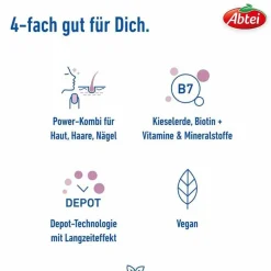 Vitamin B7 (Biotin)|Kieselerde-Abtei Kieselerde Biotin Plus Tabletten, 42 St