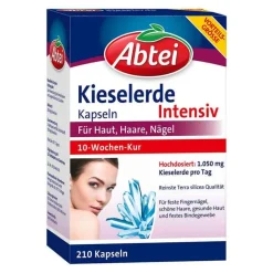 Kieselerde Kapseln, 210 St^Abtei Clearance