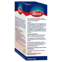 Omega 3 Kapseln-Abtei Omega-3 Plus Kapseln , 60 St