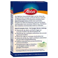 Abtei Multivitamine-Vitamin B Komplex forte Tabletten, 50 St