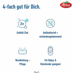 Abtei Wundheil Zinksalbe, 75 ml- Zinksalbe|Wund- & Heilsalbe