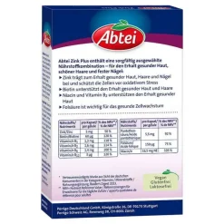 Zink Plus Nährstoff Kapseln, 32 St^Abtei