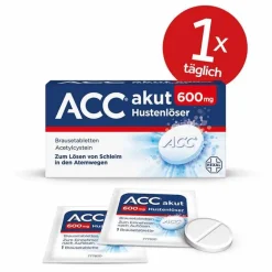 ACC akut 600 mg Hustenlöser, Brausetabletten, 10 St- Hustenlöser