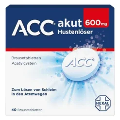 ACC akut 600 mg Hustenlöser, Brausetabletten, 40 St- Hustenlöser