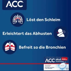 ACC akut 600 mg Hustenlöser, Brausetabletten, 40 St- Hustenlöser