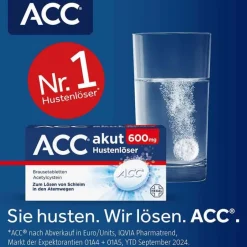 ACC akut 600 mg Hustenlöser, Brausetabletten, 40 St- Hustenlöser