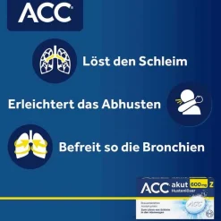ACC akut 600 mg Z Hustenlöser, Brausetabletten, 10 St- Hustenlöser