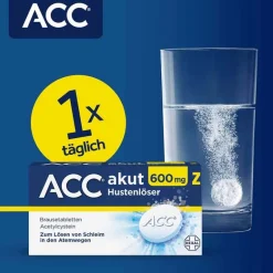 ACC akut 600 mg Z Hustenlöser, Brausetabletten, 10 St- Hustenlöser