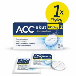 ACC akut 600 mg Z Hustenlöser, Brausetabletten, 20 St- Hustenlöser