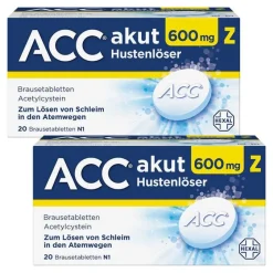 ACC Hustenlöser-akut 600 mg Z Hustenlöser, Brausetabletten, 2x20 St