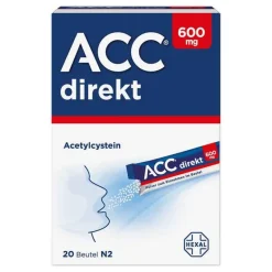 ACC direkt 600 mg Pulver zum Einnehmen im Beutel, 20 St- Hustenlöser