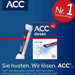 ACC direkt 600 mg Pulver zum Einnehmen im Beutel, 20 St- Hustenlöser