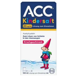 ACC Kindersaft, 100 ml-Kinder Hustensaft Kinder|Hustenlöser