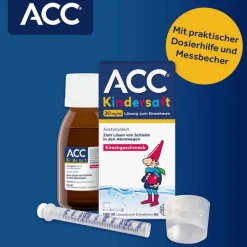 ACC Kindersaft, 100 ml-Kinder Hustensaft Kinder|Hustenlöser