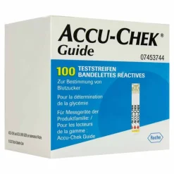 Accu Chek Teststreifen-Accu-Chek Guide Teststreifen, 100 St