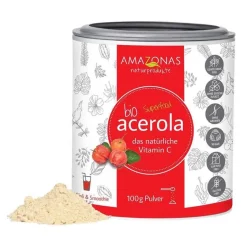 Amazonas Naturprodukte Sonstige Bio Produkte-Acerola 100% Bio Pur nat.Vit, 100 g
