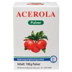 Canea-Pharma Acerola Pulver, 100 g- Vitamin C (Ascorbinsäure)