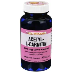 Acetyl-L-Carnitin 500 mg Kapseln, 100 St^ Hot