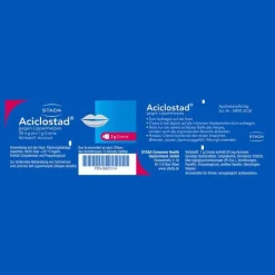 Aciclostad Creme gegen Lippenherpes, 2 g- Lippenherpes