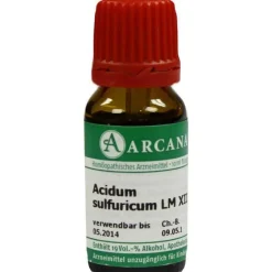 Acidum sulfuricum Arcana LM 12 Dilution, 10 ml^ Outlet