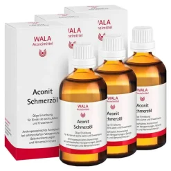 Wala Aconit Schmerzöl, 3x100 ml- Medikamente Gegen Nervenschmerzen