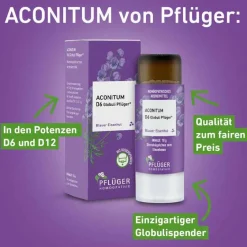 Pflüger A-Aconitum D12 Globuli Dosierspender, 10 g