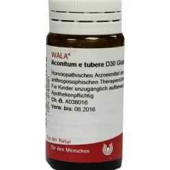 Aconitum tubere D 30 Globuli, 20 g- Erkältung