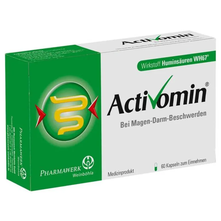 Activomin Kapseln, 60 St- Durchfallmittel|Darmsanierung Medikamente