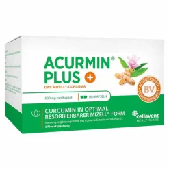 Plus Das Mizell-Curcuma Weichkapseln, 180 St^Acurmin Best