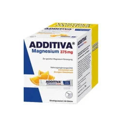 Additiva Magnesium|Muskulatur-Magnesium 375 mg Sticks Orange, 60 St