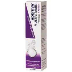 Additiva Multivitamin + Mineral + Cofficinale Ananas R Brausetabletten, 20 St- Multivitamine|Magnesium