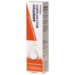 Additiva Multivitamin + Mineral Orange R Brausetabletten, 20 St- Multivitamine|Magnesium
