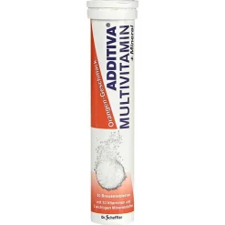Additiva Multivitamin + Mineral Orange R Brausetabletten, 20 St- Multivitamine|Magnesium