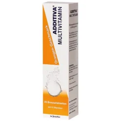 Additiva Multivitamin Orange R Brausetabletten, 20 St- Multivitamine
