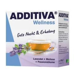 Wellness Gute Nacht & Erholung Pulver, 10X10 g^Additiva Sale