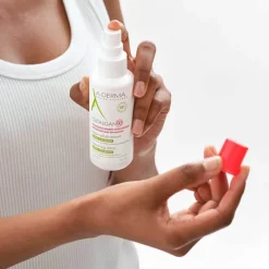 A-Derma Psoriasis Pflegemittel|Neurodermitis Basispflege-Cutalgan erfrischendes Spray, 100 ml