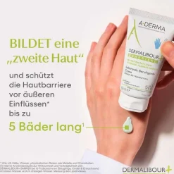 A-Derma Dermalibour + Barrier isolierende Creme, 50 ml- Empfindliche Haut|Trockene & Sensible Haut