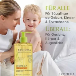 A-Derma Exomega Control Duschöl rückfettend, 750 ml- Duschen & Waschen