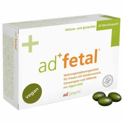 Adfetal Schwangerschaft|Nahrungsergänzung-Weichkapseln, 30 St