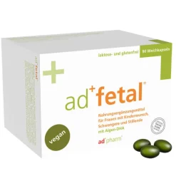 Adfetal Schwangerschaft|Kinderwunsch Tabletten-Weichkapseln, 90 St