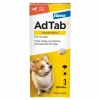 Adtab ™ Kautabletten für mittelgroße Hunde 225 mg 5,5 bis 11 kg, 3 St- Flöhe, Zecken & Co.
