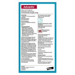 Advantix Flöhe, Zecken & Co.-Spot-on Hund 4 - 10 kg Lösung, 4 St