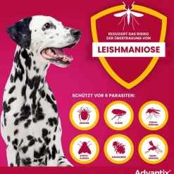 Advantix Flöhe, Zecken & Co.-Spot-on Lösung z.Auftr.a.d.H.für Hund 25 - 40 kg, 4X4.0 ml