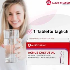 Aliud Pharma Pms Behandeln-AGNUS CASTUS AL Filmtabletten, 60 St