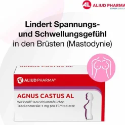 AGNUS CASTUS AL Filmtabletten, 2x100 St^Aliud Pharma Online